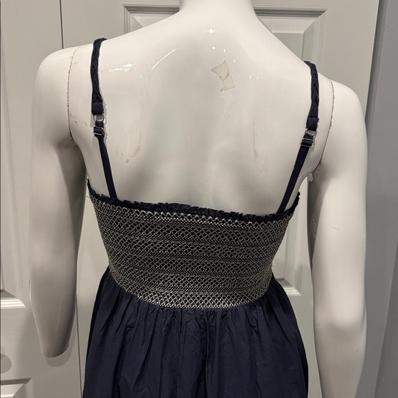 NWOT Ramy Brook Lucia smocked cotton poplin maxi dress - Picture 11 of 16